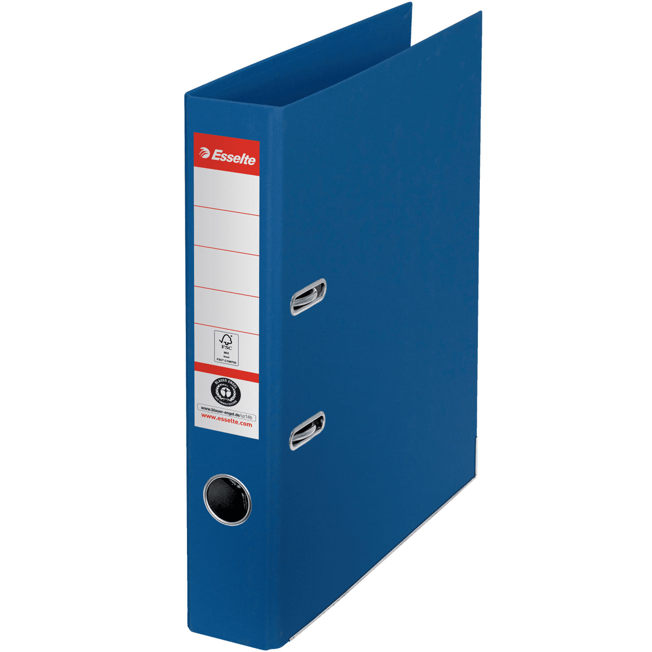 BIBLIORAFT CARTON RECICLAT 5CM ALBASTRU NR1 POWER FSC ESSELTE BIBLIORAFT CARTON RECICLAT 5CM ALBASTRU NR1 POWER FSC ESSELTE
